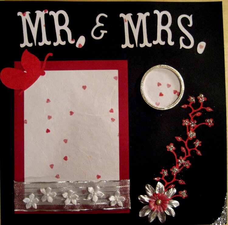 wedding album - mr. &amp; mrs.