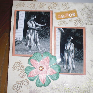 Hula girl 1950&#039;s