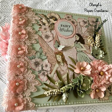 Kaisercraft Fairy Garden Mini Album BY Cheryl&#039;s Paper Creations