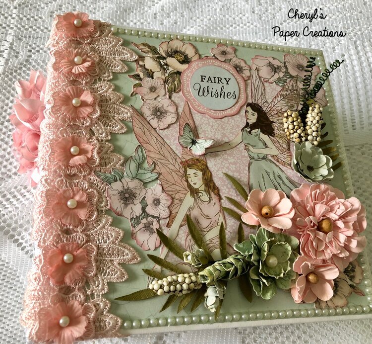 Kaisercraft Fairy Garden Mini Album BY Cheryl&#039;s Paper Creations