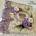 Stamperia Provence Mini Album By Cheryl's Paper Creations