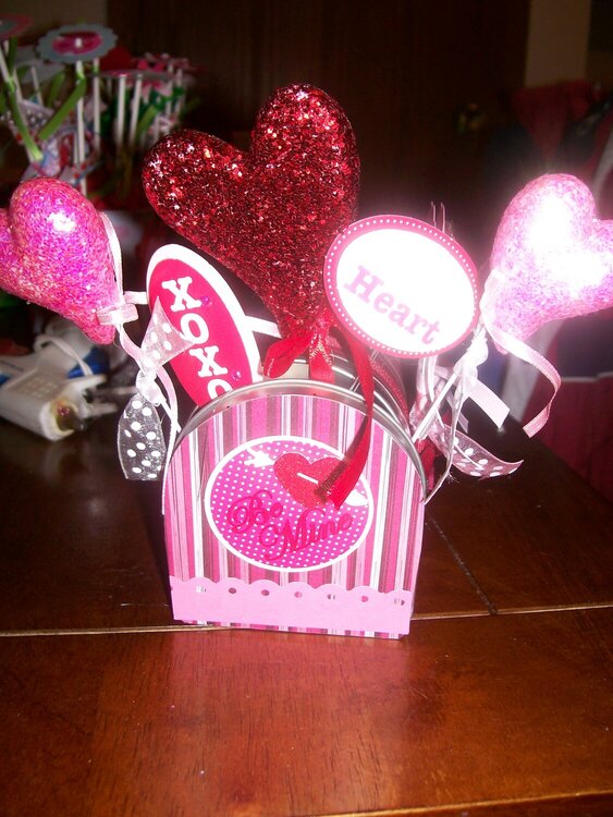 Valentine&#039;s Day mailbox--front view