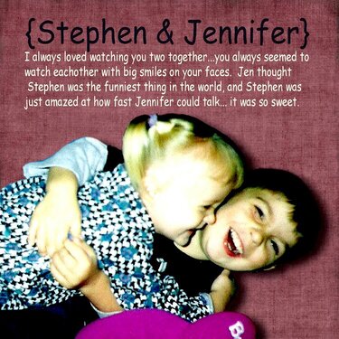 Jen&amp;Stephen
