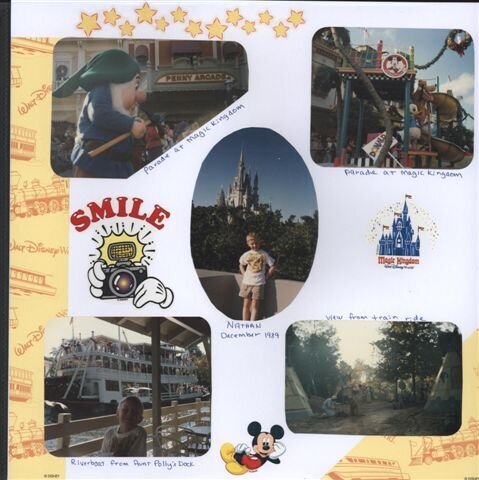 Magic Kingdom at Walt Disney World October 1989