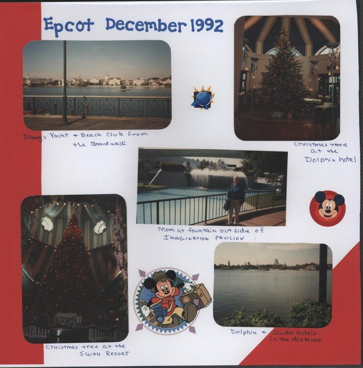 Epcot December 1992