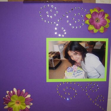 my daughter 9 th bday