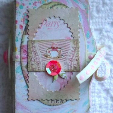 Cotton Candy Mini Junk Journal