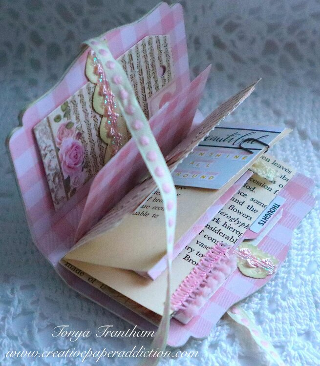 Cotton Candy Mini Junk Journal