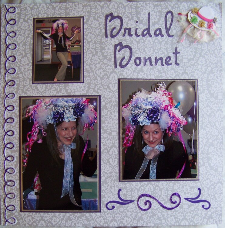 Bridal Bonnet