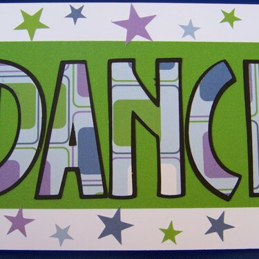 Dance Card 2