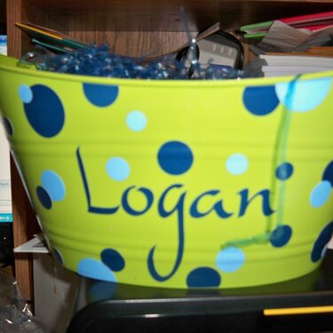 Logan&#039;s Easter Basket