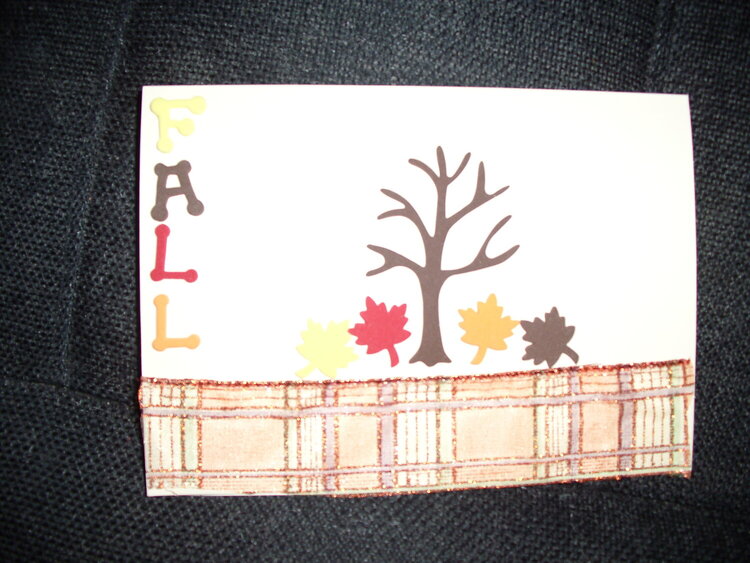 Fall Card