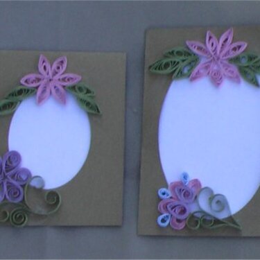 Quilled Card Blanks