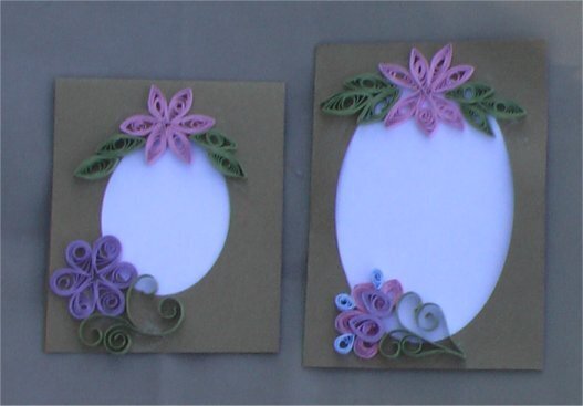 Quilled Card Blanks