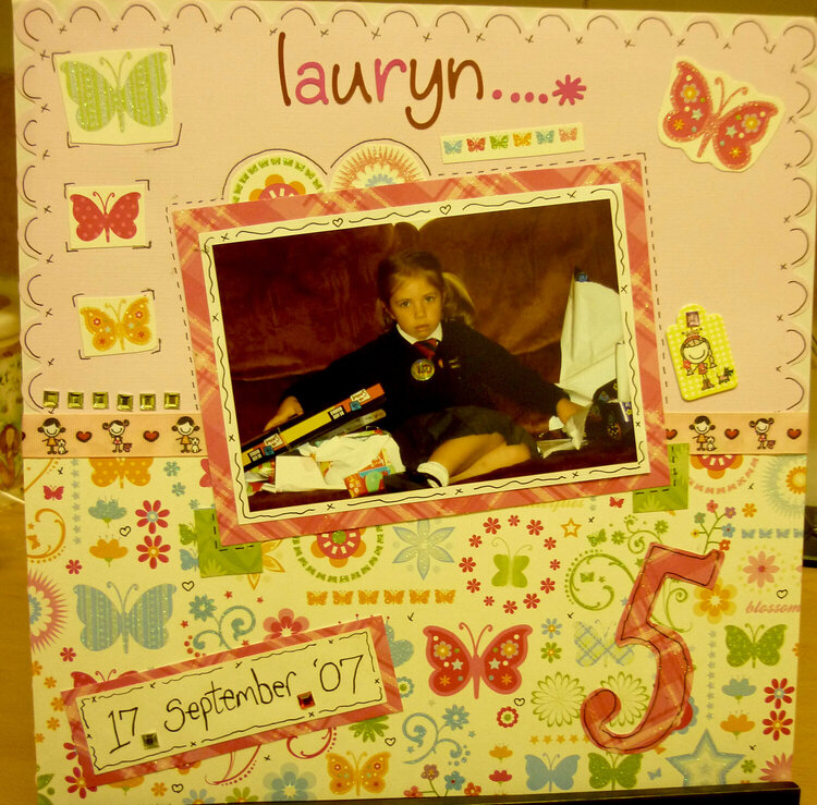 Lauryn&#039;s 5th Birthday