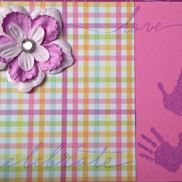 Card for baby girl
