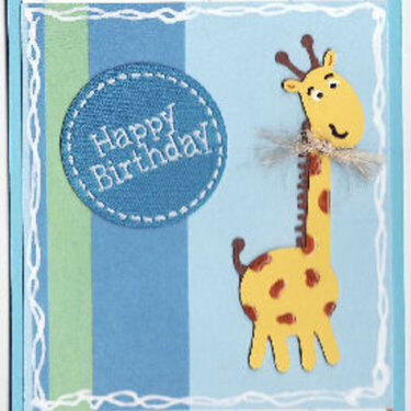 Happy Birthday Giraffe