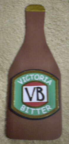 Beer Bottle shaped card