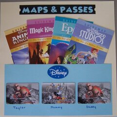 Disney Parks Maps and Passes