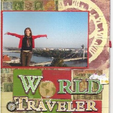 World Traveler for Scrap Your Adventurer challenge