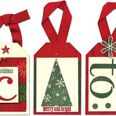 Gathering Project:Christmas Tags