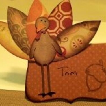 Thanksgiving Dinner Placecards