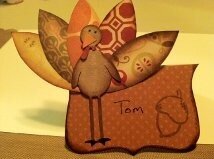 Thanksgiving Dinner Placecards