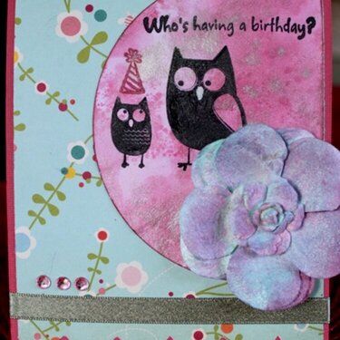Linnaea&#039;s 2nd Birthday card
