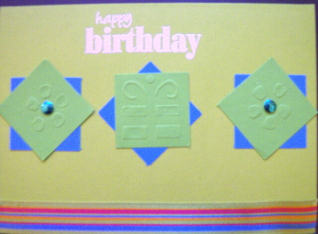 birthday card