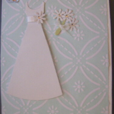bridal shower card( first card i made)