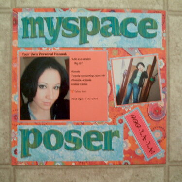 Myspace Poser