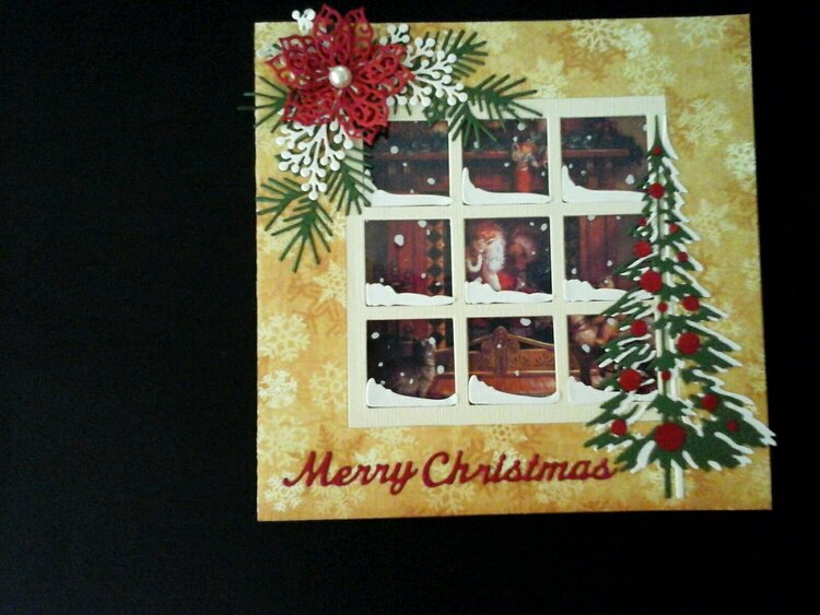 Christmas Window Card