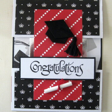 Graduation Card with Gift Card pocket
