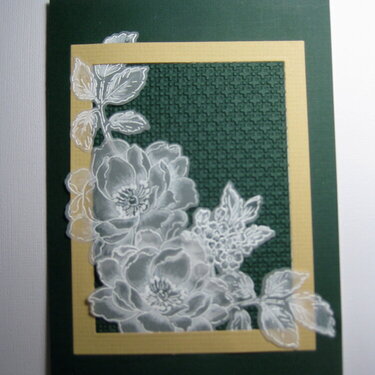 Beautiful Day stamps on Vellum
