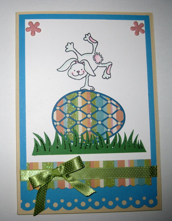 Honeypop Carrot Bunny Card