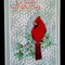 Winter Birds Cardinal Card