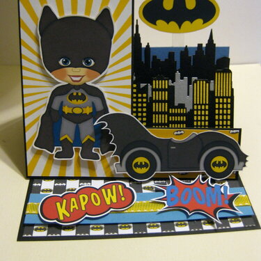 Batman Birthday Easel Card