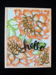 Altenew Floral Cover Die Set card