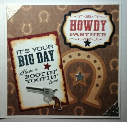 Yee Haa Cowboy Birthday Card