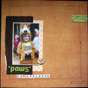 &#039;Paws&#039; for applause
