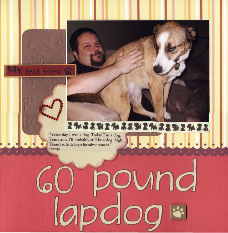 60 Pound Lapdog
