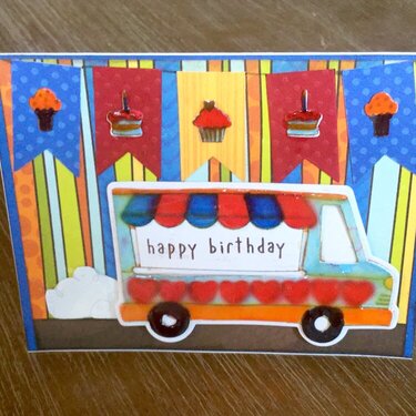 Kindergarten teacher Birthday card