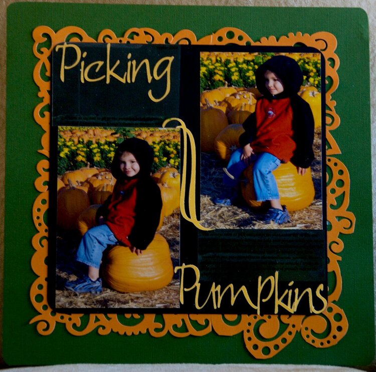 *Picking Pumpkins