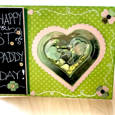 St. Patrick's Day Shaker Card