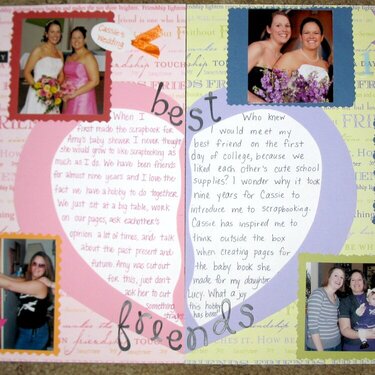 Teach a Friend to Scrapbook Contest Entry: Two Page LO