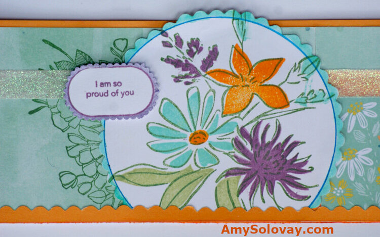 I Am So Proud of You Floral Greeting Card