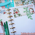 "Time to Flourish" Garden Journal Pages Featuring Papers by Graphic 45