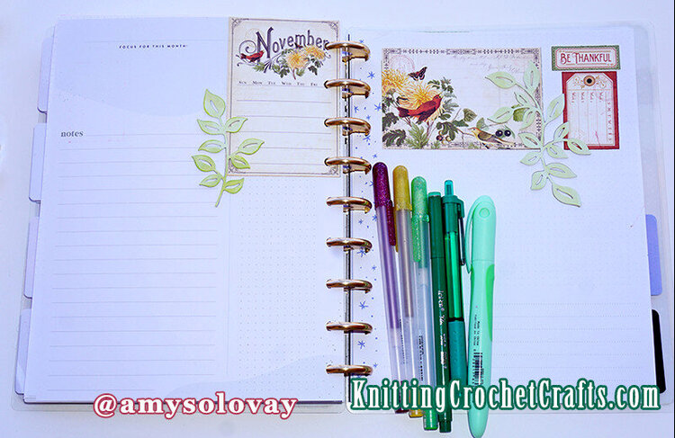 &quot;Time to Flourish&quot; Garden Journal Pages Featuring Papers by Graphic 45