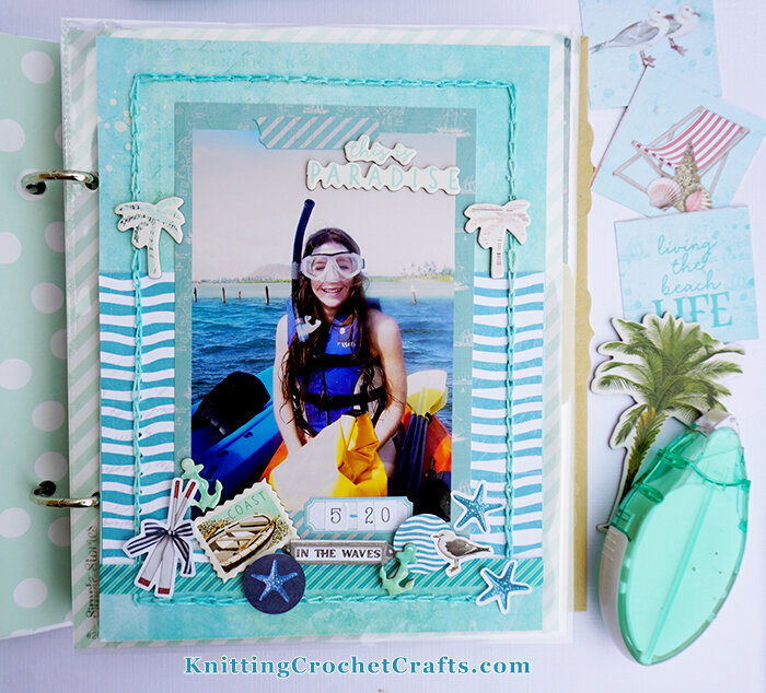 This Is Paradise 6&quot;x8&quot; Scrapbooking Layout