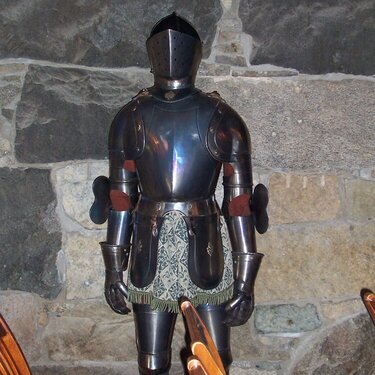 Knight in Shining Armor at Castle McCulloch